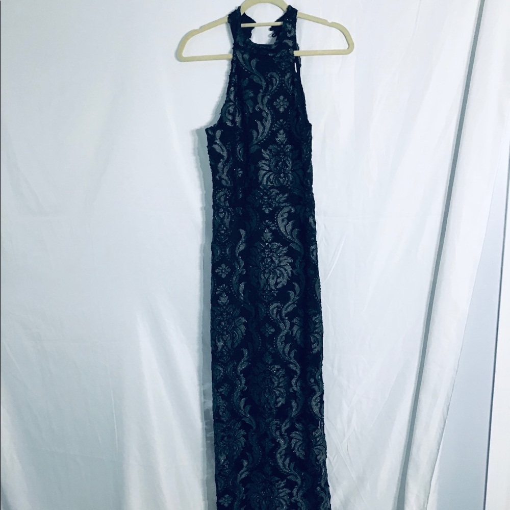 Veronica M elegant halter prom dress - Picture 4 of 6